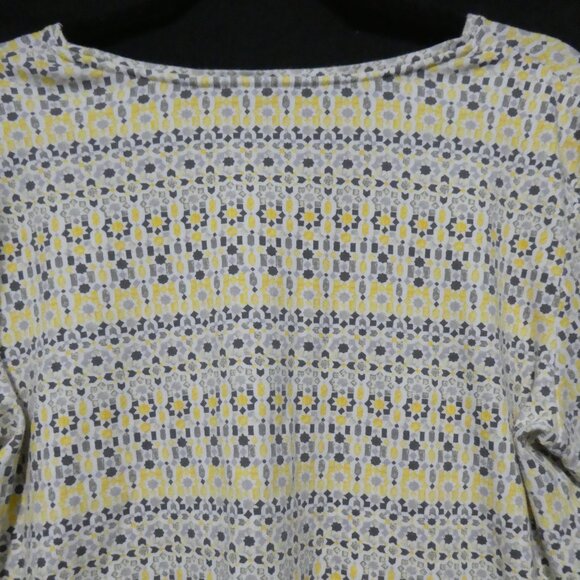 CROFT & BARROW Classic Tee | large | Patterned Short Sleeve Top - Picture 10 of 16